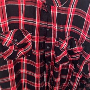 Sanctuary plaid blouse